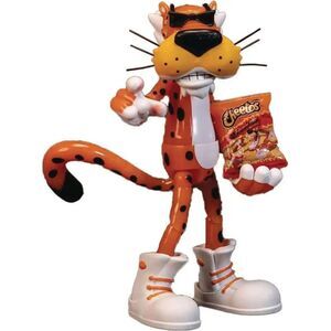 Jada Toys - Cheetos - Chester Cheetah Flamin' Hot Glow in the Dark Figure